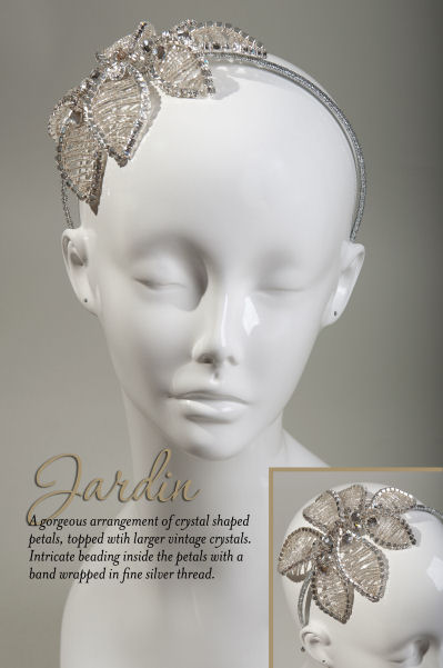 We are pleased to announce that we now have a line of Vintage Headpieces