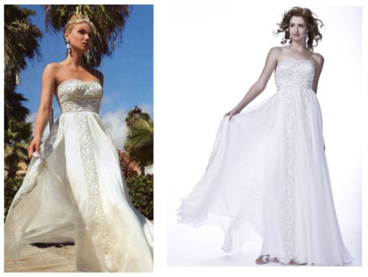 Grecian Goddess Wedding Dress